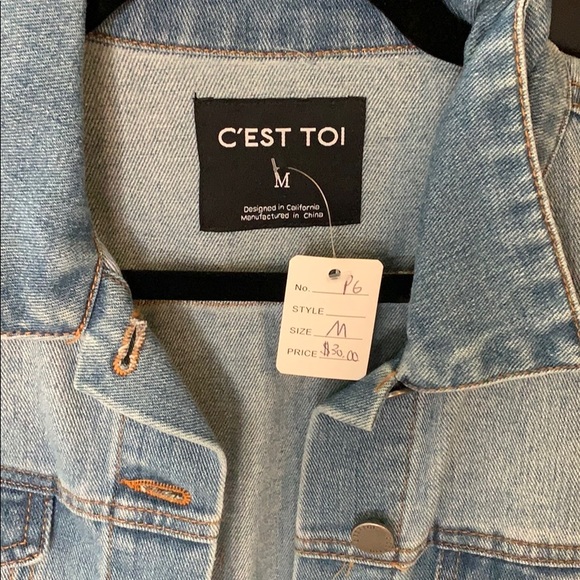 Blue Jean jacket NWT - Picture 2 of 4